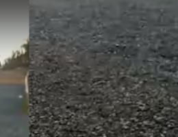 Road to a client's residence at Afienya  - Ghanak Company Limited